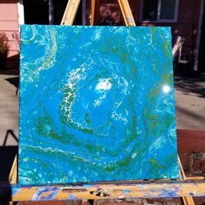 10x10 Zone paint pour